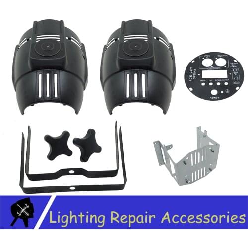 1 Sets Stage Light Housing Aluminum Shells For 18x12w/24x12w/18x15w/24x18w/54x9w/100w COB Stage Lights Accessories
