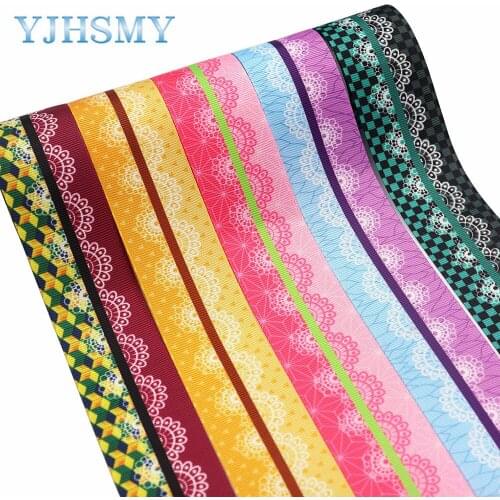 1-1/2" 5 Yards Cartoon Printed Grosgrain Ribbon Summer Ribbon for DIY Hair Accessories Gift Packaging Party Decoration Wedding