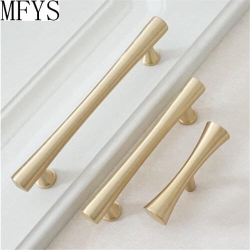 2.5" 3.75" Brass Drawer Pulls Knobs Door Handles America Dresser Pull Knob Kitchen Door Cabinet Handles Kitchen Hardware 64 96mm