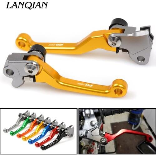 Motocross CNC Pit Dirt Bike Brake Clutch Lever HandleFor Suzuki DR250R DR 250R 1997-2000 1998 1999