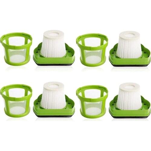 4 Pack Vacuum Filter for Bissell 1782 Pet Hair Eraser Cordless Hand and Car Vacuum, Replacement Part 1608653