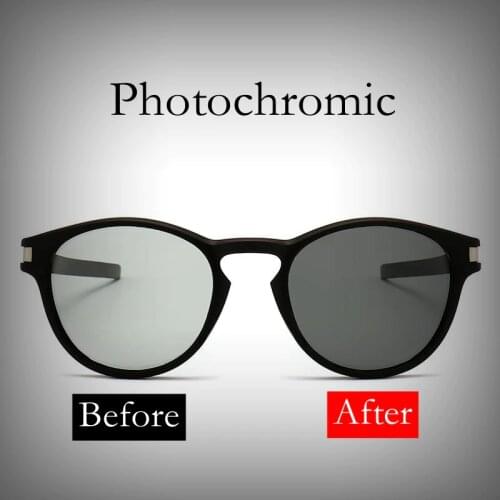 2018 new Oval Photochromic Polarized Sunglasses UV400 Mens Sunglasses for Driving Fishing Sun Glasses for Men women BS9265