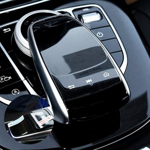 DWCX New Car Styling Clear Center Console Control Mouse Screen Film Protector Sticker Kit fit for Mercedes Benz C/S Class 2015