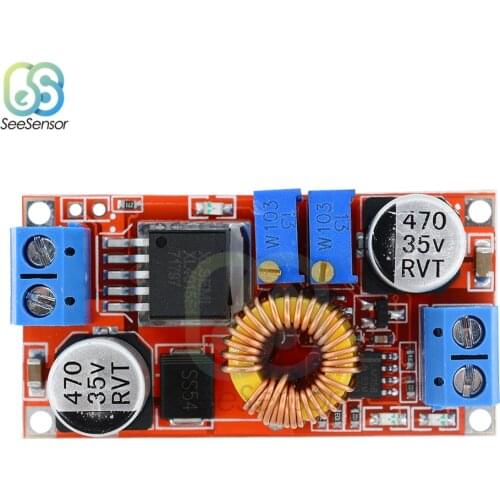 5A DC to DC CC CV Lithium Battery Step Down Charging Board XL4015 Led Power Converter Lithium Charger Step Down Module