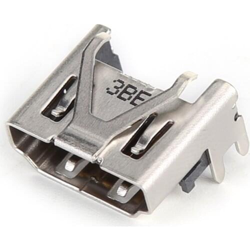 HDMI-compatible Port Enduring Durable Parts Components Socket Interface Connector for PS4 Slim Pro Console Replacement Parts