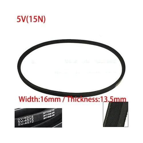 5V/15N 900/2286mm 920/2337mm 16mm Width 13.5mm Thickness Rubber Groove Drive Transmission Band Wedge Wrapped Vee V Timing Belt