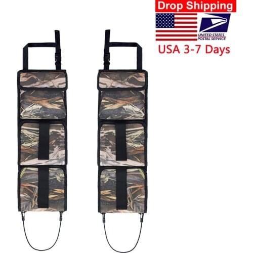 Tactical Gun Case for Car Front Seat Back Pocket Hang Bags Rifle Shotgun Magazine Sling Pouch Holder Rack Hunting Bag For Ammo
