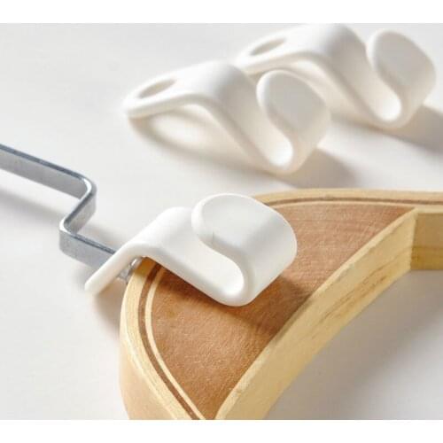 Clothes Hanger Connector Hooks Cascading Clothes Hangers Space Saving Organizer 1/10pcs JA55