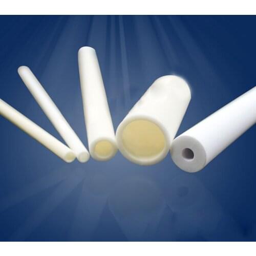 1pcs 100mm long 0.6mm-6mm inner DIA 995 alumina ceramic tube single hole insulated high temperature resistant aluminum pipe