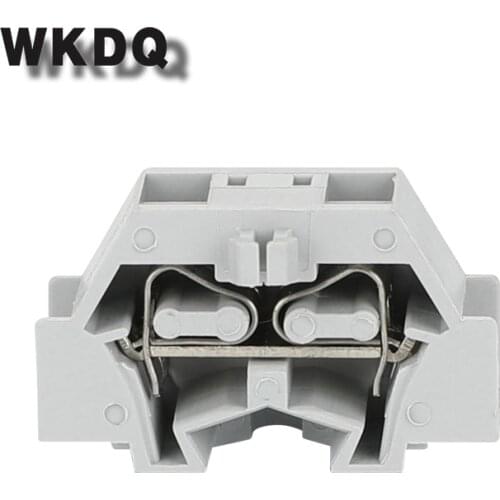 10pcs 261-331 Wire Conductor 2 Conductors Miniature Feed Through Din Rail Terminal Block Connector