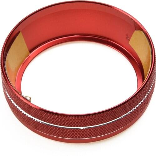 3pcs Decorative Covers Air-Condition Button For Mercedes-Benz A B CLA GLA Class Red Trim Engine Latest New