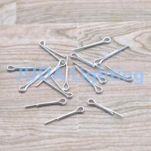 Aluminum cotter pin Silver pin iron pin ceiling rose canopy connector Connection buckle for Crystal lamp led chandelier pendants