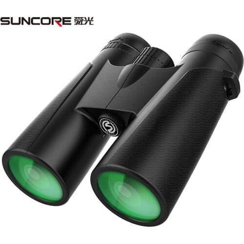 12x42 Binoculars Optical Glass HD Telescope Bak-4 Prism Multi-layer Coating Portable Telescope for Outdoor Hiking Camping