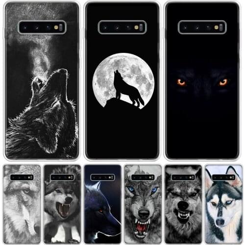 The Wolf Fierce Phone Case For Samsung Galaxy A50 A70 A30S A51 A71 A10 A20E A40 A90 A20S M30S A6 A7 A8 A9 Plus Coque
