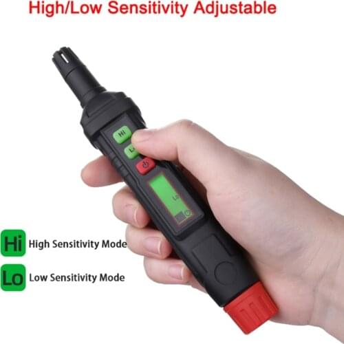 Gas Leak Detector Alarm Combustible Gas Analyzer Detector for All Types Flammable Gas Methane Natural Gas CO CH4 Methane 649A