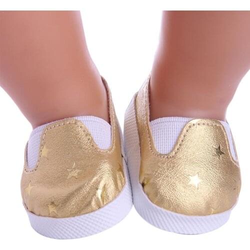 New Shoes For 18 Inch United Stated Girl Suit 45cm Shoes For 1/3 Star Reborn 7cm Accessories Pattern Shoes L9G5