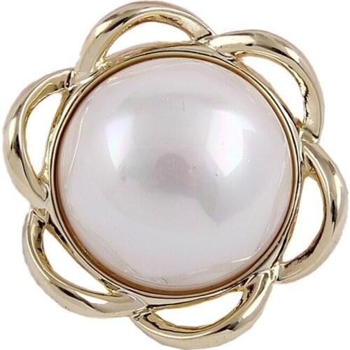 New Animal Magnet Brooch Crystal Pearl Without Piercing Luxulry Jewelry Fashion Brooches for Man and Women Clothes Accessories