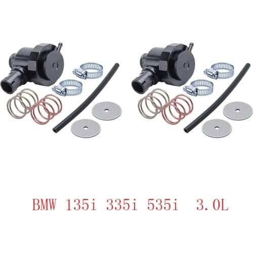 New Aluminum Twin Turbos Blow Off Valve BOV Dump Valve Suit For 3.0L BMW 135i 335i 535i