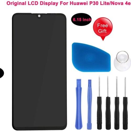 Yeesite AAA Original LCD For Huawei P30 Lite LCD Display Screen For HUAWEI P30 Lite Screen Nova 4e MAR-LX1 LX2 AL01 2312*1080