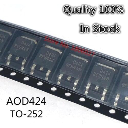Send free 50pcs AOD424 / AOD518 / AOD422 / AOD4102 / AOD528 TO-252 MOS tube field effect transistor