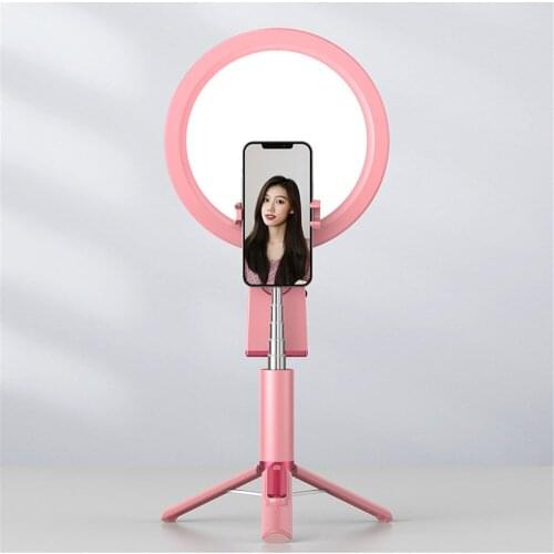 Selfie Stick Tripod Aluminum Alloy Foldable Bluetooth Selfie Stick with Light Wireless Remote for iPhone 12 11 Samsung Huawei