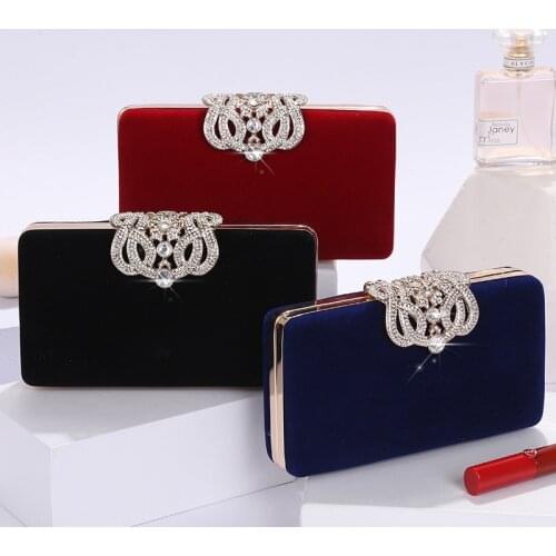 2021 New Dinner Bag Womens Diamond Inlaid Pu Hand Bags Korean One Shoulder Bag Fashion Female Celebrity Handbag