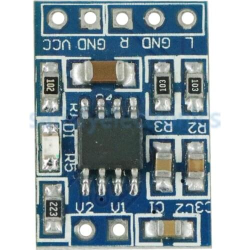 Super Mini HXJ8002 Audio Power Amplifier Board Mono Channel Voice low noise Amplifiers Module 2.0-5.5V Replace PAM8403