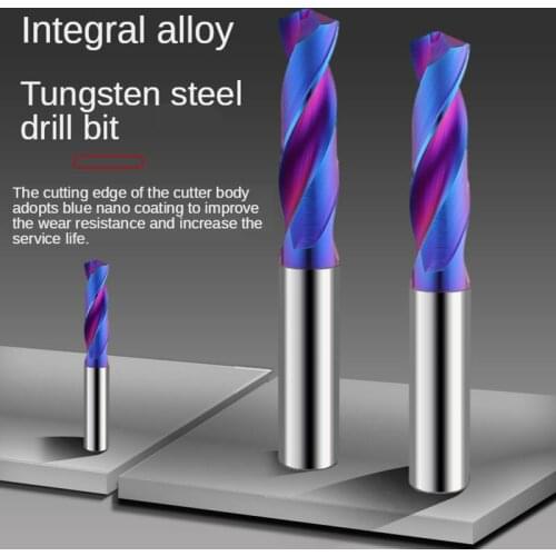 Bl2060 super hard alloy drill bit coated tungsten steel drill bit 0.06mm-10.5mm straight shank black steel twist drill