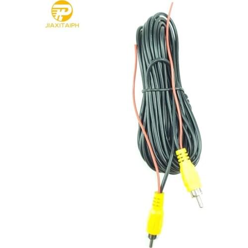Camera Universal 6m RCA Video Cable With Trigger Wire For Rear View Camera