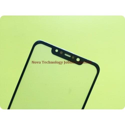 Wyieno 50Pcs/Lot Poco F1 Outer Glass Panel For Xiaomi F1 Glass Lens Screen ( Not touchscreen LCD ) Tracking