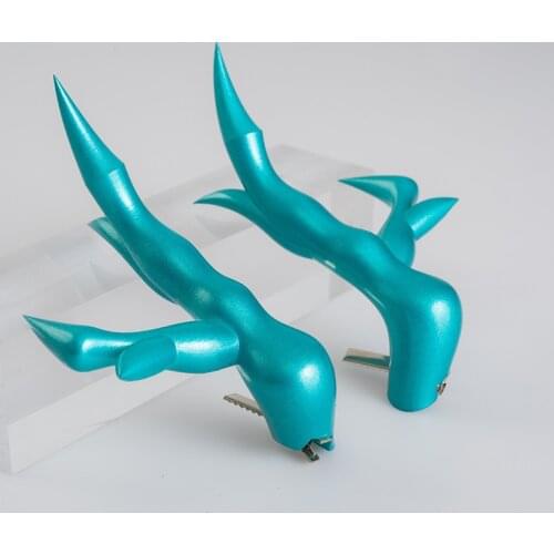 Game Arknights Dusk Cosplay Horns Hair Clip Props Cosplay Costume Men Women Student Barrettes Hair Accessories Xmas Gifts