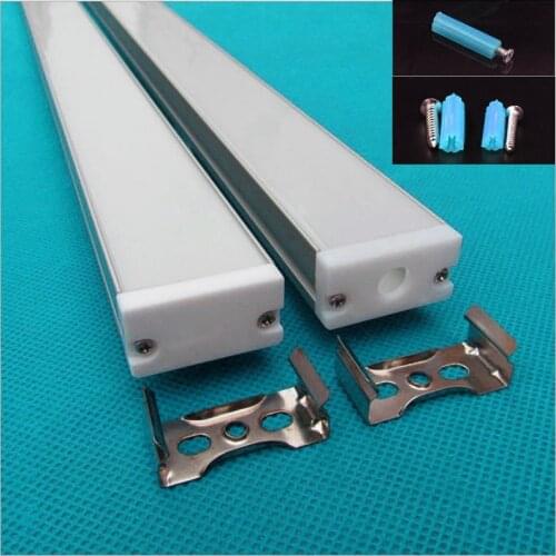 10-30pcs 40inch 1m led aluminium profile for 27mm strip,W30mm*H16mm slim flat profile, linear light,wall washer housing