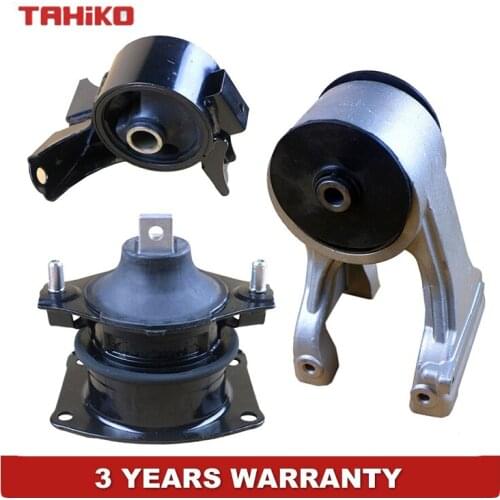 3pcs Front Rear Engine Motor Mount Set Fit for Honda Odyssey 3.5L VTEC 05-07