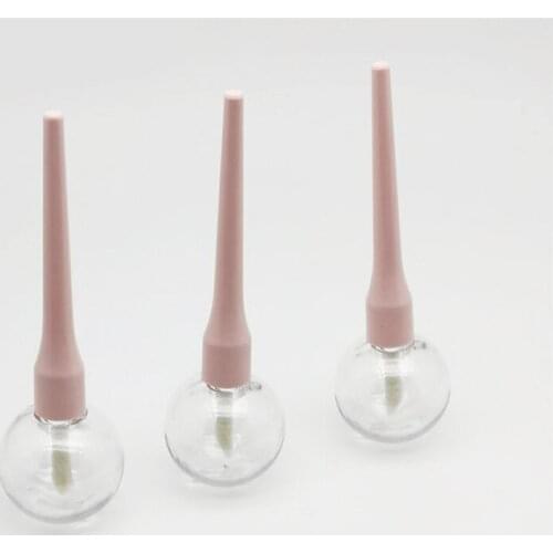 5Pcs 6ml Lollipop Light-Bulb Lip Gloss Tube Refillable Lip Glaze Bottle Empty Makeup DIY Container Lipgloss Tube Lipstick