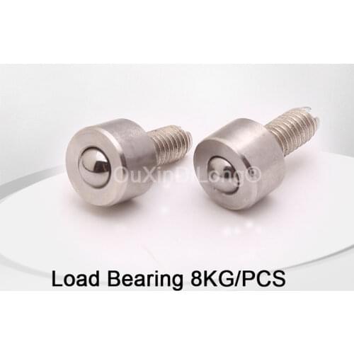 8PCS Universal ball ball bearing cattle eye ball belt with m8 screw cattle eyeball universal ball Load Bearing 8KG JF1349