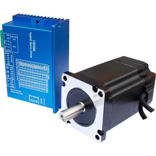 86HSE4N-BC38 Closed-loop stepper motor + HSS86 motor drives set Closed loop stepper series