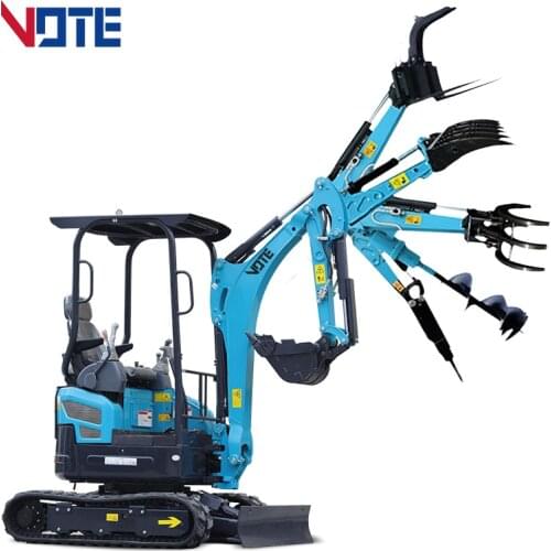 Mini Excavators 2 Ton Digger Maximum Digging Distance 3.9 Metre Free Shipping