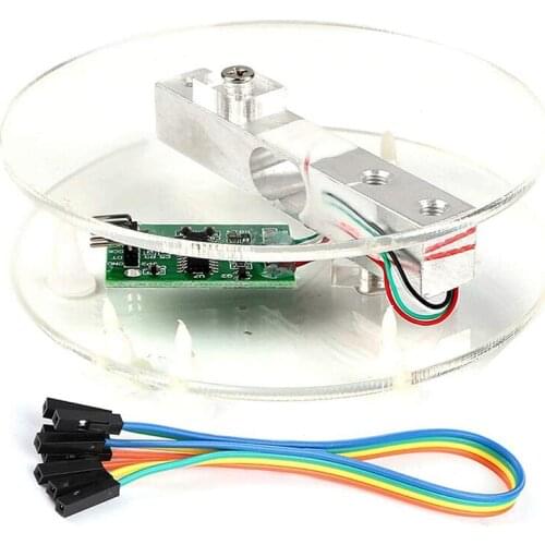 Digital Load Cell Weight Sensor HX711 AD Converter Breakout Module 5KG Portable Electronic Kitchen Scale for Arduino