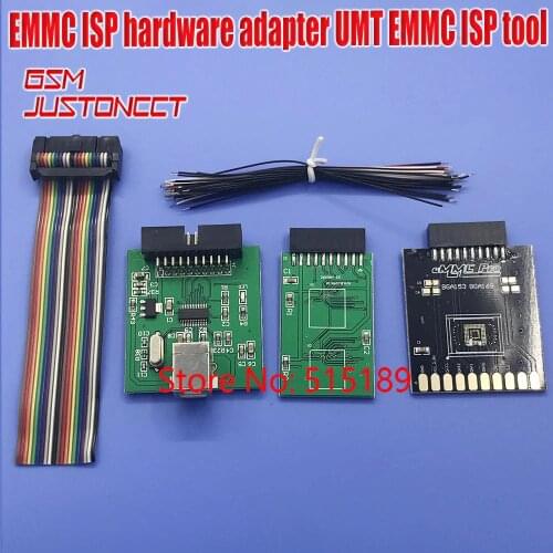 EMMC ISP hardware adapter UMT EMMC ISP tool adapter for GSM SHIELD UMT box dongle