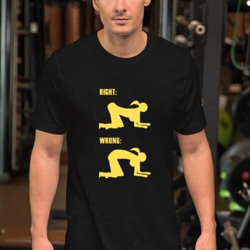 Funny Sex Instructor Print T Shirt Men Right Posture & Wrong Posture Graphic Tops Casual Fashion Summer Hombre Camisetas Tees