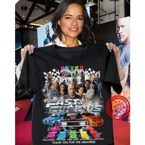 Fast & Furious Movie 20Th Anniversary Version 2 T-Shirt