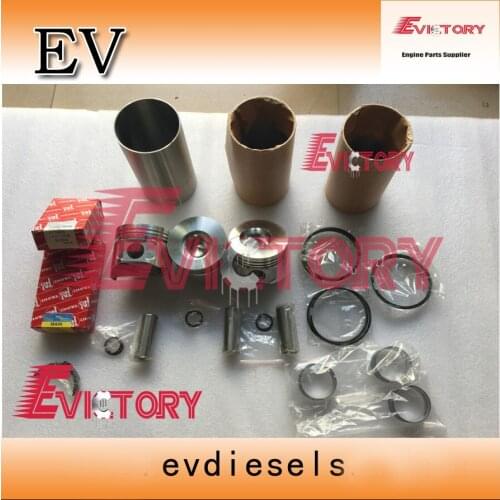 EV Engine rebuild kit For yanmar 3D82E 3D82AE 3TN82 3TN82E piston piston ring liner engine bearing full gasket kit valve kit