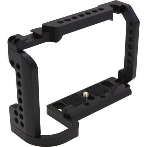 Metal Form-fitted Aluminum Cage with Cold Shoe for Nikon Z6 /Nikon Z7
