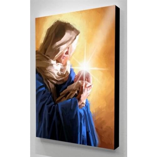Wall Art Modular Mother S Care Sun Beautiful Gift Canvas Pictures Home Decor Painting Prints Poster Living Room Cuadros Frame