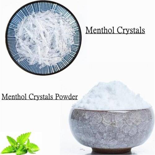 Natural Menthol Crystals Powder / Crystal Arvensis 100% PURE Chinese Menthol Natural Menthol