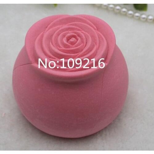 New Product!!1pcs Bottle Style Rose (zx356) Food Grade Silicone Handmade Soap Mold Crafts DIY Mould