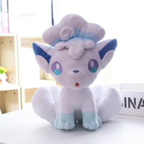 Original Anime Games Pokemon Characters Bulbasaur Squirtle Eevee Vulpix Plush Toy Stuffed Toys A Birthday Present For Fhildren