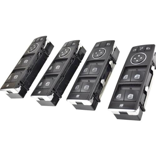 ABS Master Window Control Panel Switch A1669054400 A2049055302 A2049055402 A1669054300 For Mercedes-Benz W204 C-Class B-Class