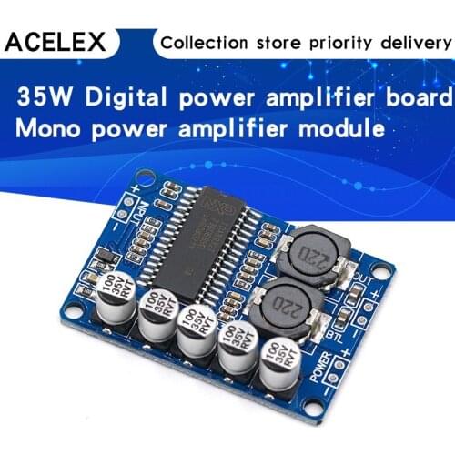 Digital power amplifier board module 35w mono amplifier module High-power TDA8932 low power consumption