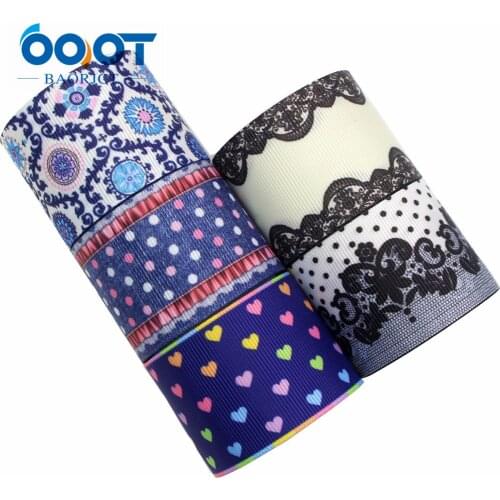 G-181029-3,1-1/2'' 38MM Cartoon Printed grosgrain ribbon,10yards/lot DIY handmade bow Festival Gift Packaging Party Birthday